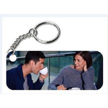 Resim Baskılı Metal Anahtarlık