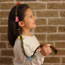 Rapunzel Örgü Saç