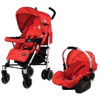 Sunny Baby 757 Jimmy Plus Travel Bebek Arabası Kırmızı