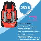 Sunny Baby Sunny Baby 435 Ventura Oto Koltuğu KIRMIZI