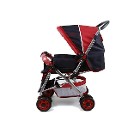 Bebek Arabası Çift Yönlü Kırmızı Diamond Baby P101 Öztaç