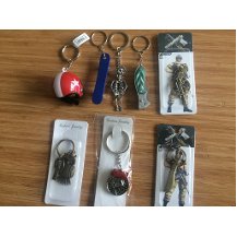 Anahtarlık Koleksiyonu 8 Adet Birden
