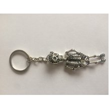 Metal İskelet Şeklinde Anahtarlık 2 Adet
