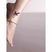 Minik Kelebek Tattoo Dövme Şablonu