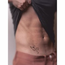 Ejderha Kanat Tattoo Dövme Şablonu