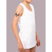 Kanatlı Yarasa Tattoo Dövme Şablonu