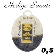 0,5 Gram Altın 24 Ayar (İAR Külçe Altın)