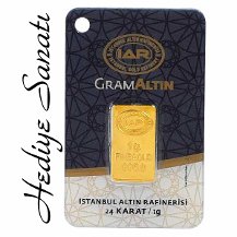 1 Gram Altın 24 Ayar (İAR Külçe Altın 1gr.)
