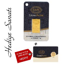 1 GRAM 24 AYAR ALTIN (İAR) + 1 Adet 0,11 Gram 24 Ayar Gram Altın
