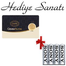 0,1 Gram Altın 22 Ayar İAR (Külçe Altın 0.1g) +Kalem Pil Hediyeli