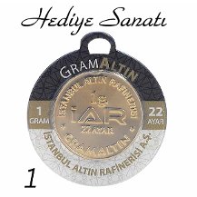 1 Gram Altın 22 Ayar (İAR Külçe Altın 1 gr) ÜA
