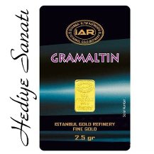 2,5 Gram Altın 24 Ayar (İAR Külçe Altın 2,5 gr)