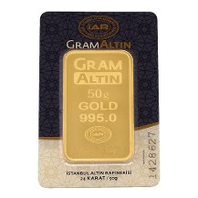 50 Gr Külçe Altın IAR 24 Ayar