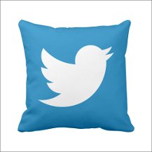 Twitter Sosyal Medya Yastık