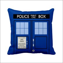 Dr. Who Doctor Doktor Tardis Yastık