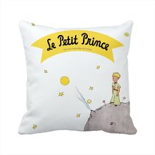 The Litlle Prince Küçük Prens Kitap Kapağı Yastık
