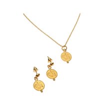 Koçak Gold 22 Ayar Allure Kolye ve Küpe