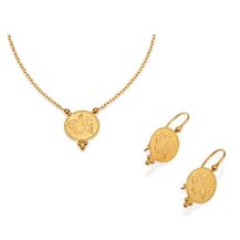 Koçak Gold 22 Ayar Allure Kolye ve Küpe