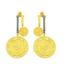 Koçak Gold 22 Ayar Allure Küpe