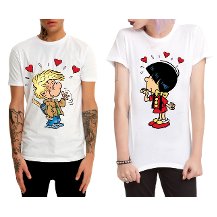 Cedric & Chen Çift T-shirt