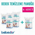 Bebedor Bebek Temizleme Pamuğu 6*60 Adet