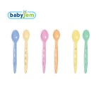 Babyjem 2Li Mama Kaşığı Mavi-Sarı