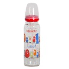 Bebedor Cam Biberon 250 ml Kırmızı