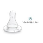 Biberon Emzigi 3 Delikli Hızlı Akış 12+