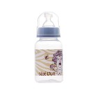 Bebedor Desenli PP Biberon 125 ml Mavi