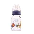 Bebedor %0 BPA Desenli Cam Biberon 125 ml Lacivert
