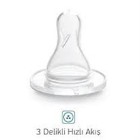 Bebedor Biberon Emziği Hızlı Akış (3 delik)