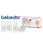 Bebedor Anne Sütü Saklama Kabı 4'lü Paket