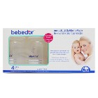 Bebedor 4lü Anne Sütü Saklama Kabı 125ml