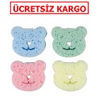 Bebedor 578 Renkli Banyo Süngeri 4lü