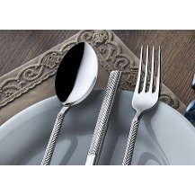 Kahramanlar Sırma Çatal Bıçak 90 Parça Sandıklı Set