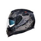 NEXX SX.100 TOXIC MAT SIYAH-KIRMIZI KASK