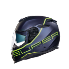 NEXX SX.100 SUPERSPEED MAT MAVI-SARI KASK