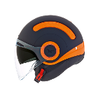 NEXX SX.10 MAT TURUNCU-SIYAH KASK