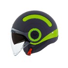NEXX SX10 SWITX YARIM KASK , YEŞİL SİYAH