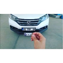 Kişiye Özel Plaka Anahtarlık
